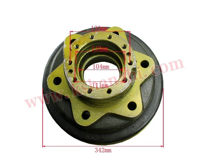 Hot-selling Forklift Parts Hyster H40/60FT/L177 Brake Drum& Hub 1532339
