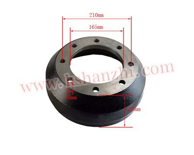 Tambor de freno de repuestos para carretilla elevadora Hanzhi para carretilla elevadora Tailift de 3 toneladas (TLFZDG-D1)