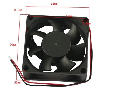 Ventilador DC 12V de repuestos para carretilla elevadora Hanzhi para BYD CPD20-25/CPD30-35/CPD35-40, 11630067-00