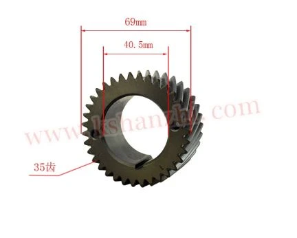 Piezas de la carretilla elevadora Número de parte del cigüeñal del engranaje 5F / 1Z 13521-78300-71 Piezas del OEM en stock