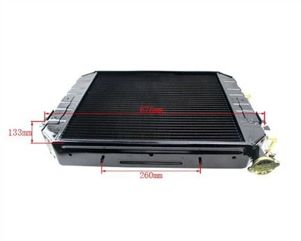 5FD30 1DZ 1Z/4Y Radiador de cobre hidráulico con enfriador de aceite 16410-23070-71