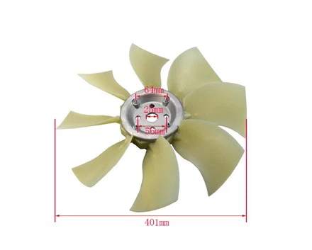 Aspa de ventilador H2FF1-02261 para QST2.8T3NA49/PSI-2.4L/CPCD100