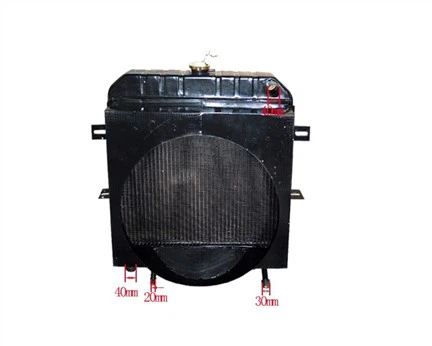 Radiador de cobre A03D2-10201 del enfriador de aceite hidráulico para hl, 4105